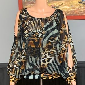 Madison Paige Blouse SZ - M